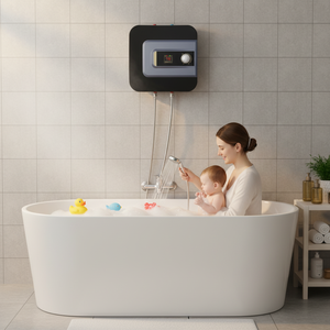 Wall Mounted <b>Under</b> Sink Mini Tank Storage Water Heater 6.6L 8L 10L Kitchen Water Heater - Product Image 6
