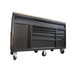 Customized 4M 6 Drawers Workbench <b>Garage</b> Tool Box Factory <b>Storage</b> Combination Metal Stainless Steel Top Tool Chest Low MOQ - Product Image 6