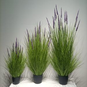 Flor Artificial de Seda Morada, Lavanda, Lila, Cebollina, Directo de Fábrica, para Arreglos Florales de Boda, Plantas de Seda Moradas - Product Image 2