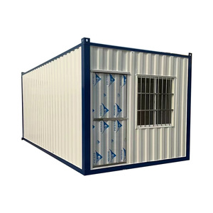บ้านคอนเทนเนอร์โครงสร้างเหล็กทรงสี่เหลี่ยม หอพักเคลื่อนที่กลางแจ้ง - Product Image 3