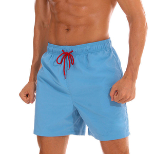 Pantaloncini da Spiaggia Casual da Uomo, Tinta Unita, Asciugatura Rapida, Impermeabili, Personalizzabili con Stampa, Costume da Bagno da Surf per Uomo, Basso MOQ - Product Image 1