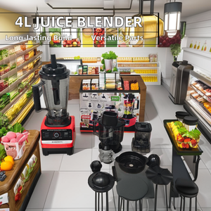 Presse-Agrumes Électrique Commercial Robuste 4L 9500W <span class=keywords><strong>Silver</strong></span> <span class=keywords><strong>Crest</strong></span> SC 8-en-1, Blender Mélangeur & Machine à Smoothies Frais - Product Image 2