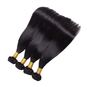 Extensiones de Cabello Humano Remy Brasileño, 20'' 30'', Liso, Color Natural, Trama Doble a Máquina, Pre-Adheridas, Estilo Tejido, Todos los Colores - Product Image 2