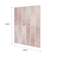 Paneles de Pared Autoadhesivos 3D de 10''x10'' para Cocina y Baño, Resistentes al Agua, Venta al Por Mayor de Fábrica