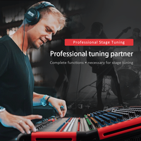 Console de mixage audio/contrôleur DJ professionnel avec USB Bluetooth, 24 effets DSP, console de mixage 24 canaux pour équipement sonore