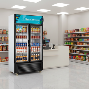 Vitrine Réfrigérée Commerciale pour Boissons Fraîches, 220V, <span class=keywords><strong>4</strong></span> Étagères, Porte Simple en Verre - Product Image 6