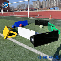 Planche de rebond de football en HDPE - Durable, résistante aux UV, portable, pour entraînement à rebond constant, avec service de découpe/moulage