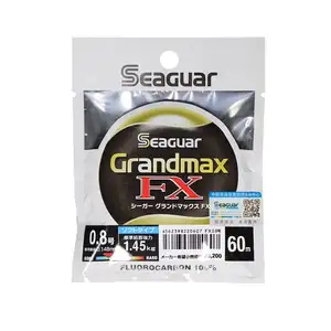 Seaguar Grandmax FX carpa 100% longo fluorocarbono pesca linhas multifilamento pesca linha