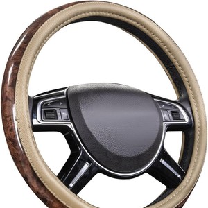 Nouveau <span class=keywords><strong>Volant</strong></span> de Direction en Cuir Artificiel de Luxe Sportif 2025 pour Voitures Pas Chères - Product Image 4
