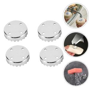 Portasapone magnetico porta sapone disco bar tappo di ricambio porta sapone galleggiante tappo in metallo per il bagno - Product Image 2