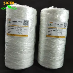 2500Tex AR 유리 fibra de vidro 16.72% ZrO2 UHPC 및 GRC에 대한 유리 섬유 로빙