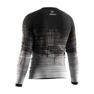 Luxury Workout Man Fitness Clothes Seamless Gym Wear Sports T <b>Shirt</b> <b>Men</b> <b>Compression</b> <b>Shirts</b> Long Sleeve - Product Image 4