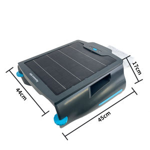 Robot Limpiafondos Automático Inalámbrico Solar Ecológico para Piscinas, Aspiradora Flotante Inteligente para Eliminar Residuos de Agua - Product Image 4