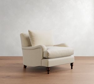 <span class=keywords><strong>Fauteuil</strong></span> de luxe haut de gamme rembourré avec accoudoirs <span class=keywords><strong>anglais</strong></span>, finition expresso, coussins amovibles, structure d'angle à blocs, cadre robuste - Product Image 2