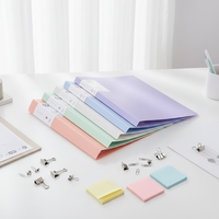 Nouvelle Tendance 2026 : Classeur A4 Personnalisé Grande Capacité en PP, Couleur Morandi, avec Insert Transparent, Clip Musical et Étiquette Logo Imprimée