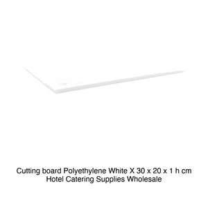 เขียงโพลีเอทิลีนสีขาว 30 × 20 × 1 ชม. ซม. - Product Image 2