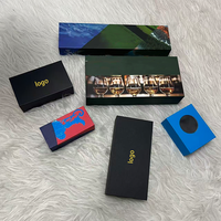 Boîte d'emballage cadeau en papier personnalisée en gros pour usine avec logo imprimé en couleur pour bouteille de vin, trophée, cosmétiques, vêtements, bijoux, montres