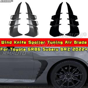 Kit de carrocería para Toyota GR86 Subaru BRZ 2022+, alerón aerodinámico, cuchilla de aire, divisor lateral del parachoques delantero, accesorios para coche - Product Image 1