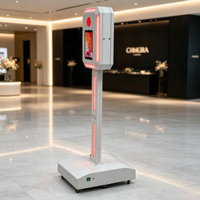 Cabina de Fotos SLR con Impresión Automática y Robot Autónomo, Luces RGB para Smartphone, Control Remoto Inalámbrico, Cámara para iPad, Estructura Metálica Portátil