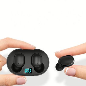 หูฟังไร้สายตัดเสียงรบกวน TWS รุ่น V5.0 หูฟังเล่นเกมส์ พร้อมระบบสแกนลายนิ้วมือ หน้าจอ LCD - Product Image 1