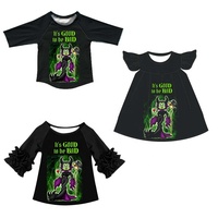 Nouvelle collection de vêtements pour filles, robe d'halloween drôle, personnage d'horreur, boutique de vente en gros, costumes pour enfants