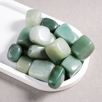 Cristaux d'aventurine verte naturelle, pierres de guérison, pierres roulées, pierres en vrac, 20-25 mm, 100% naturelles, classiques et volumineuses
