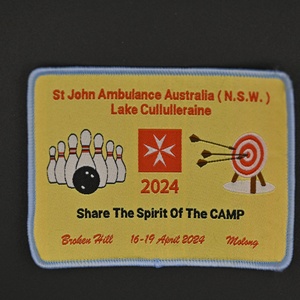 Chất Lượng Cao Thân Thiện Với Môi Hình Trái Tim Tùy Chỉnh Sắt Trên Dệt Thêu Các Bản Vá Lỗi Cho Hat Sử Dụng Nfl Tử Vi Thiết Kế - Product Image 5