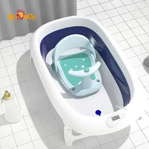 SUNNUO bebek banyo oturağı taşınabilir yürümeye başlayan çocuk küvet koltuk 6-18 ay için