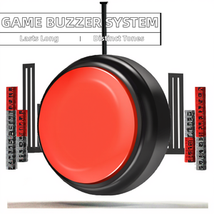 Zumbador Sonoro Personalizado con Sonidos Únicos para Juegos - Family <span class=keywords><strong>Feud</strong></span>, Jeopardy, con Pantalla de Plástico, Batería Recargable para el Jugador Ganador - Product Image 2