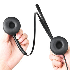 Casque de centre d'appel stéréo fabriqué en usine Casque Casque USB <span class=keywords><strong>Anti</strong></span> <span class=keywords><strong>Bruit</strong></span> avec annulation du <span class=keywords><strong>bruit</strong></span> du microphone pour une utilisation en conférence - Product Image 2
