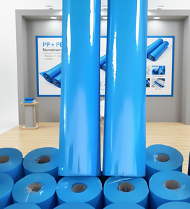 Tela no tejida laminada de PP y PE, diseñada para una protección superior, flexibilidad y rendimiento confiable. - Product Image 1