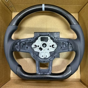 Volant de voiture en fibre de carbone pour Volkswagen Golf6 GolF7.5 GTI GTS <span class=keywords><strong>GLI</strong></span> Mk7 Mk6 GTD GTE R-Line CC Jetta Passat SCIROCCO - Product Image 5