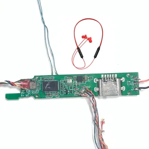 マイクネックバンドイヤフォンPCBPCBAを備えたプロフェッショナルBluetoothヘッドセット回路基板E回路イヤホン