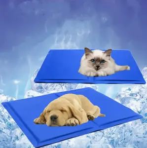 Sıcak satış soğutma matı Pet yatak köpek evcil hayvanlar için soğutma matı Pet buz ped soğutma matı