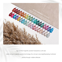JTING Premiere 36 Couleurs Vernis Gel Chrome Effet Œil de Chat Monophase Sans Résidu Couche de Finition Effet Œil de Chat Sans TPO/HEMA Prix de Gros OEM