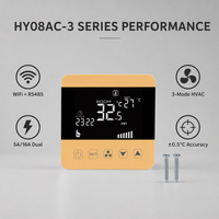 WiFi termostato digitale per il sistema HVAC ventilconcia temperatura risparmio energetico ospedali contemporanei palestre scantinati scuole