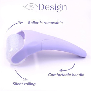 Ice <b>Roller</b> for Face Cold Therapy Facial Massager Reduce Puffiness Tighten Pores Skin Care Beauty Tool Reusable Ice Face <b>Roller</b> - Product Image 1