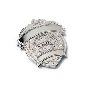 Miễn phí mẫu tùy chỉnh kim loại Brass nổi 3D an ninh thám tử tư nhân Tuyên Úy huy hiệu - Product Image 4