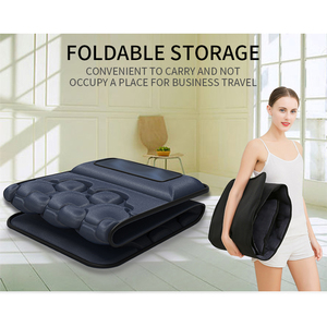 Alta Qualidade Elétrica Lombar Voltar Shiatsu Massagem Colchão <span class=keywords><strong>Pad</strong></span> Dobrável e Vibração Calor Característica - Product Image 5