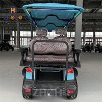 Voiturette de golf électrique chinoise 6 places 4x4 à prix abordable, buggy électrique 6 passagers