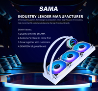 SAMA infinity miroir pc refroidissement à eau PC cpu refroidisseur radiateur lga1700 réfrigération un pc