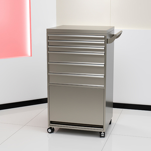 Nouvelle étagère de rangement multifonctionnelle en plastique moderne pour salon de coiffure, salon de barbier, rangement de voiture - Product Image 1
