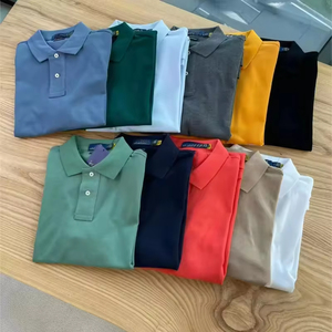 <span class=keywords><strong>Polo</strong></span> Business di Lusso da Uomo di Alta Qualità, Traspirante, Estiva a Manica Corta, Maglietta Firmata da Uomo Ricamata per il Golf - Product Image 5
