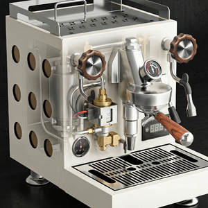 Máquina de Café Espresso Comercial E61 con Sistema de Calentamiento Dual, 12 Bares, Control de Temperatura y Pantalla Táctil Inteligente - Product Image 5