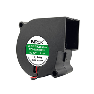 6 म माइक्रो गिलहरी पिंजरे के पंखे <span class=keywords><strong>12</strong></span> वोल्ट 6028 ब्लोअर - Product Image 2