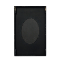 Miroir mural décoratif rectangulaire de style antique, miroir décoratif en bois de luxe unique, meuble miroir avec cadre en bois vieilli