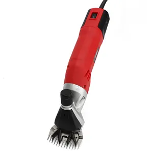 Atacado ovelha cortador de lã tesoura, vermelho metal cordão cortador de animal elétrico