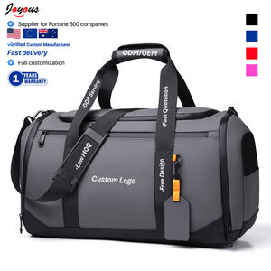 大容量旅行行李袋带鞋盒防水运动包定制标志健身房周末包 - Product Image 1