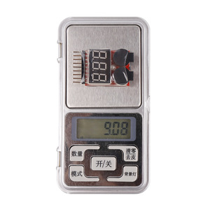 Pantalla multifunción de voltaje de batería con alarma de bajo voltaje para sistema de gestión de baterías LiPo de 1-8S - Product Image 4