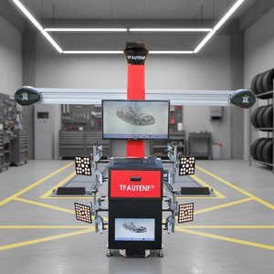 Machine d'alignement de roues TFAUTENF avec double écran multifonctionnel, aligneur 3D quatre roues - Product Image 4
